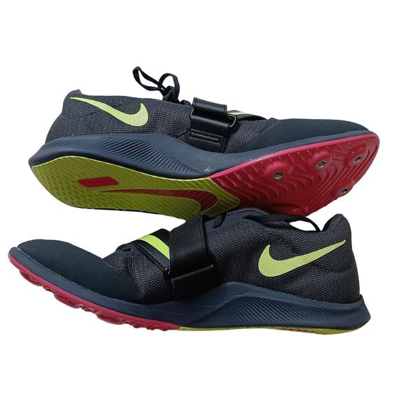 Nike men's Rival Jump Track & Field Spikes Shoes DR2756-002 Size 8 - Picture 3 of 16